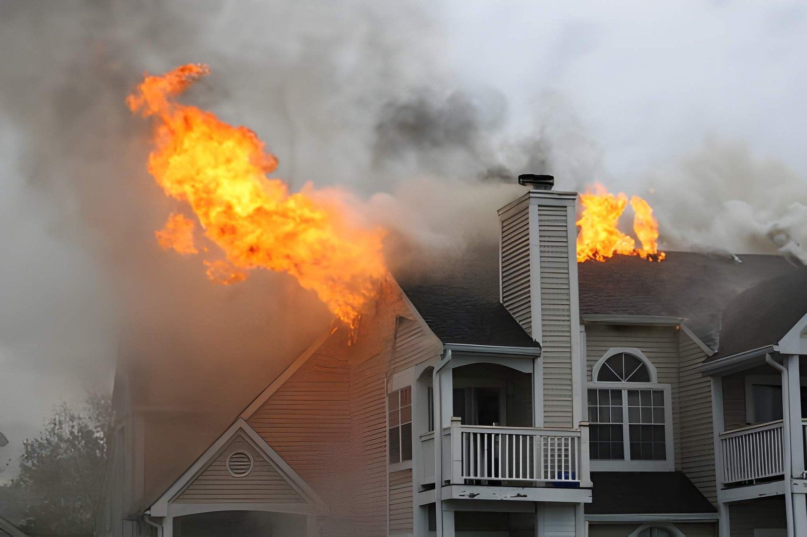 Multi-unit fire damage cleanup in Stony Brook