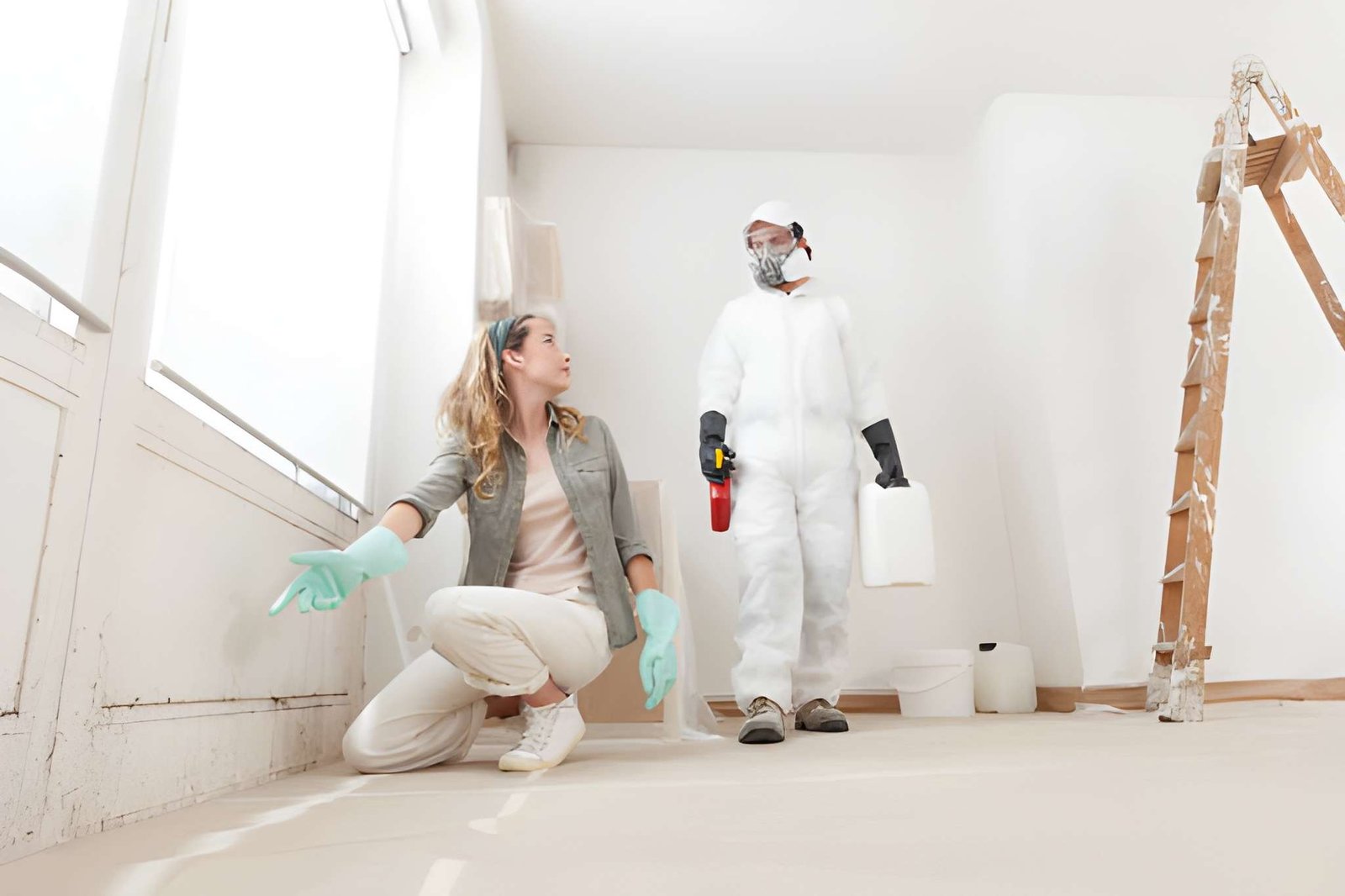 Mold removal services