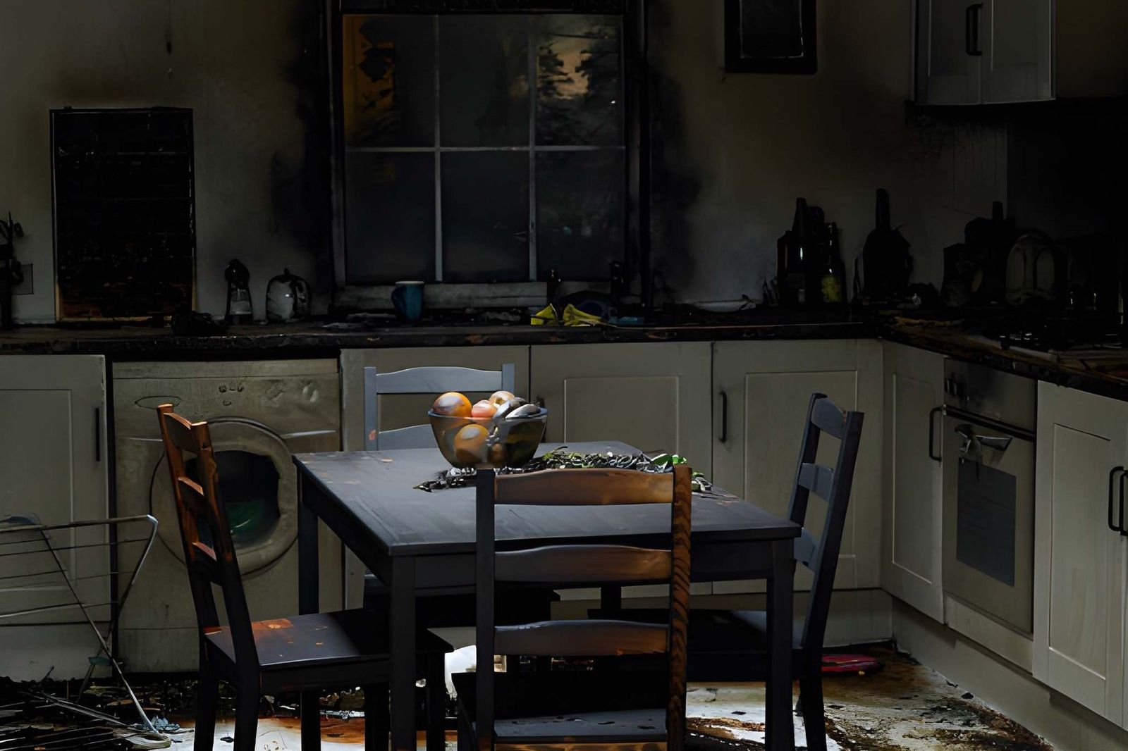 Fire damage cleanup in Brentwood