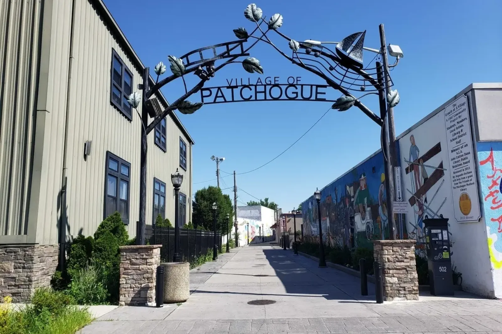 Historic village housing in Patchogue